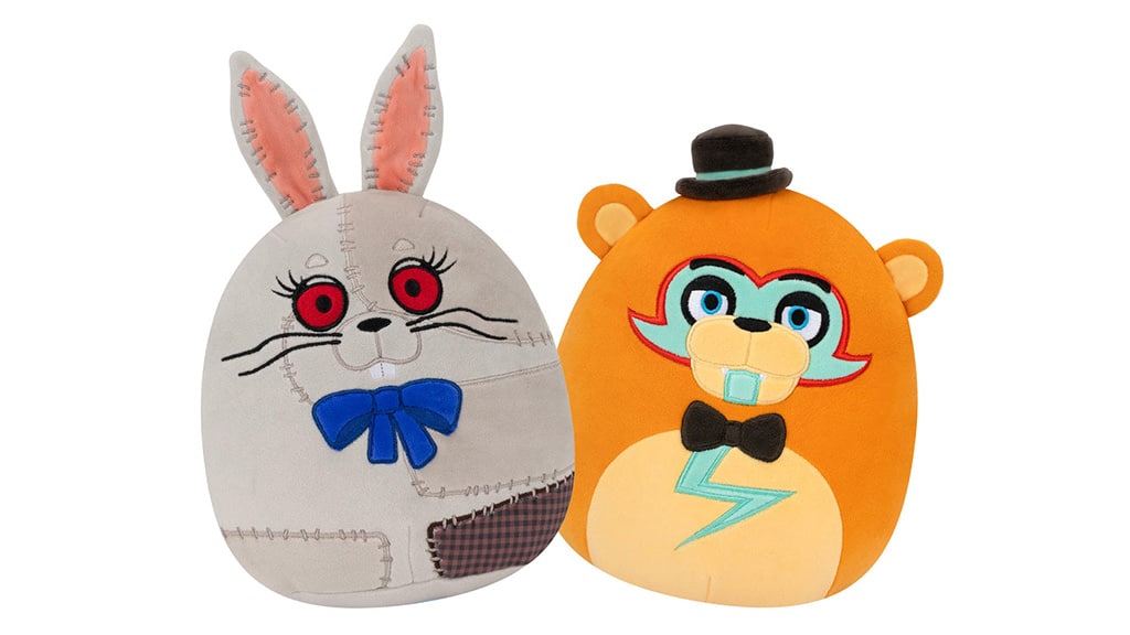 Glamrock Freddy and Vanny Plush