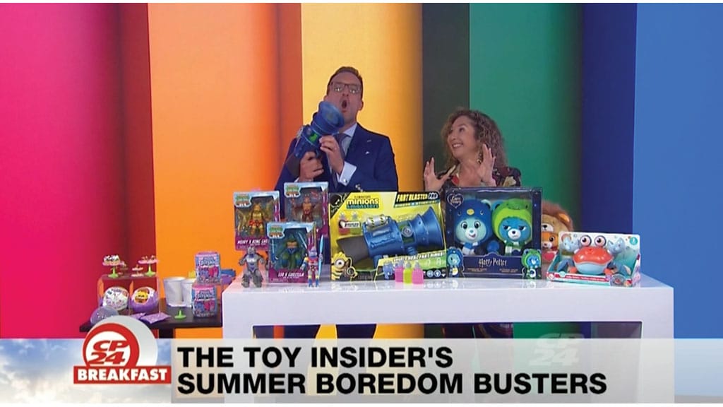 Toys to Break the Summertime Blues on Toronto’s CP24 Toys to Break the Summertime Blues on Toronto’s CP24