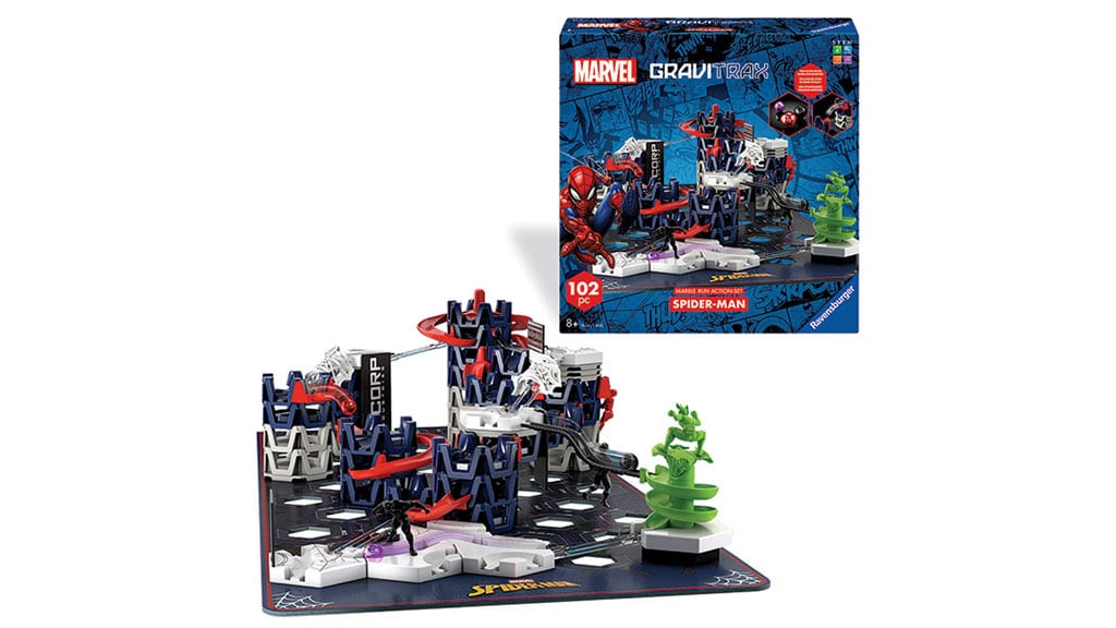 GRAVITRAX SPIDER-MAN ACTION SET | The Toy Insider